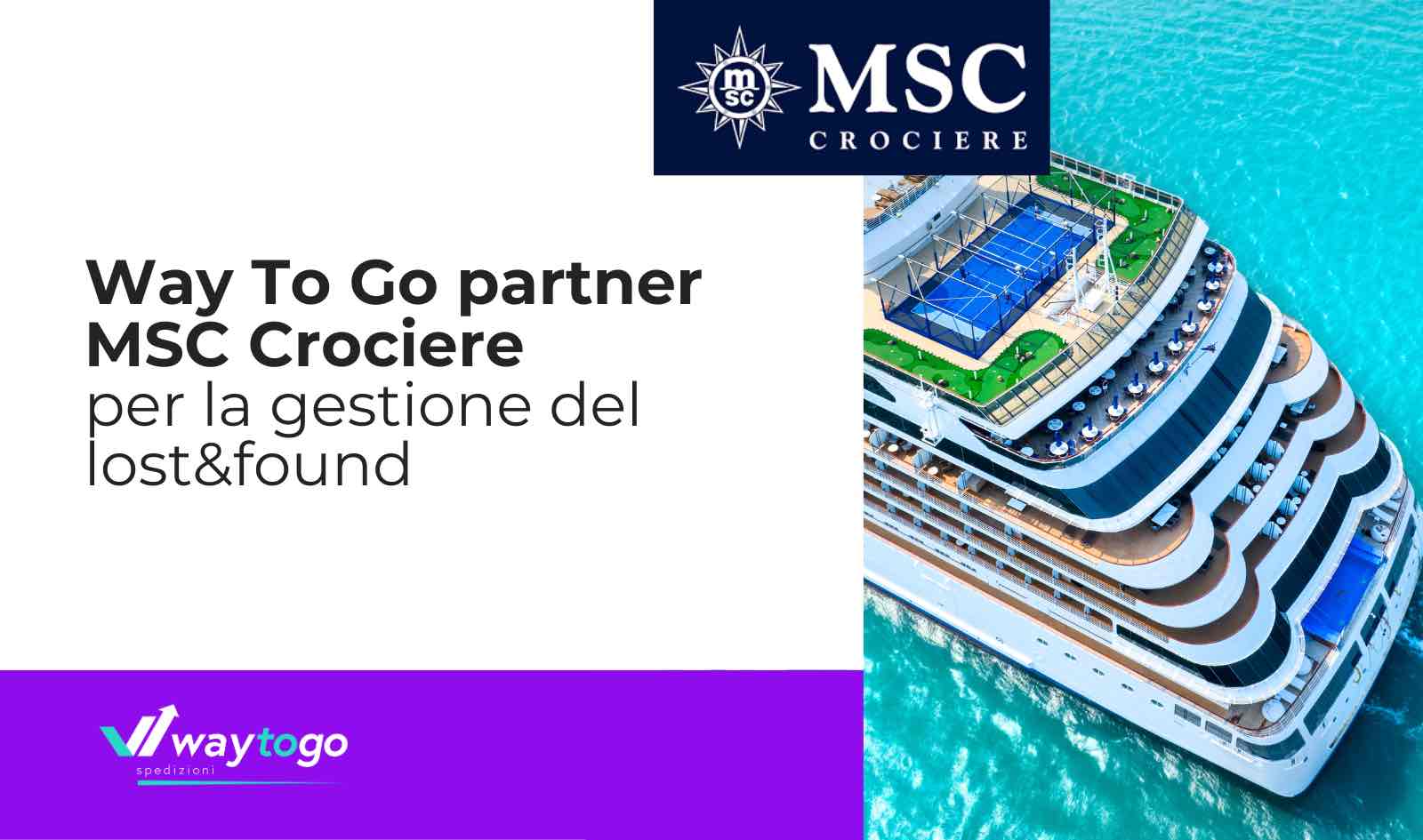 Partnership con MSC crociere