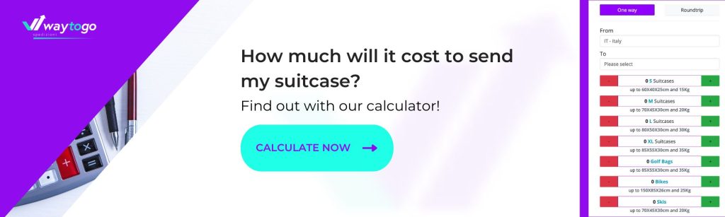 How much it will cost to send my suitcases